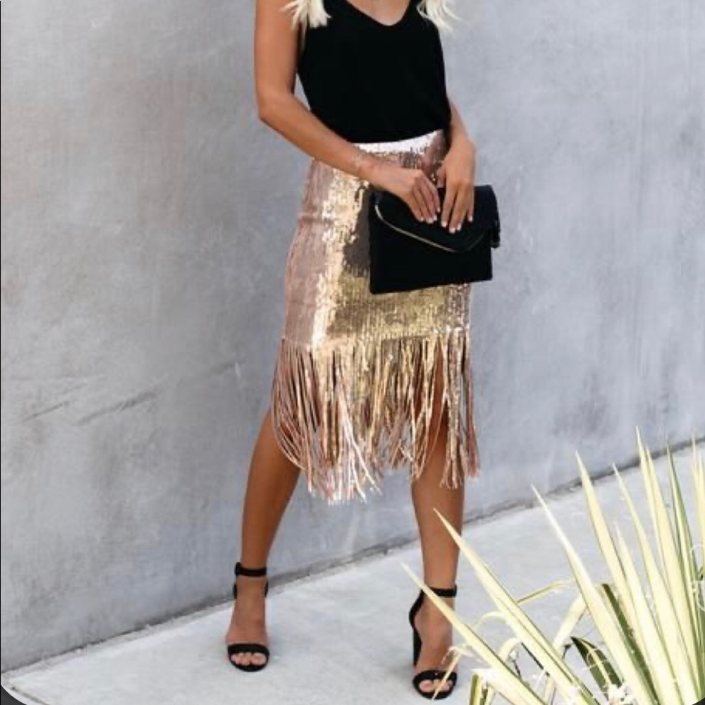 Vici On the dance floor sequin skirt